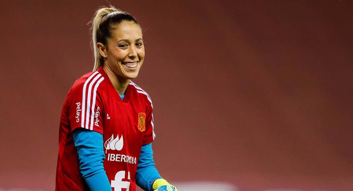 Lola Gallardo en una convocatoria con la Selección española. /Joaquin Corchero / AFP7 / Europa Press