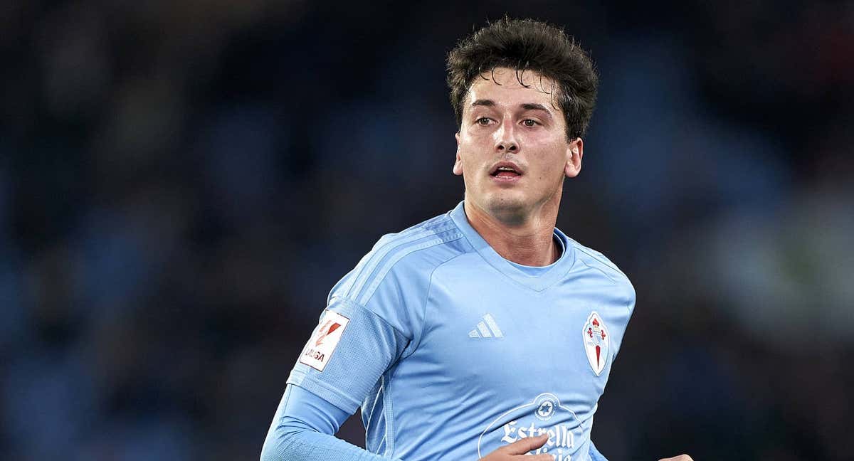 Carlso Dotor, en un partido con el Celta. /Getty