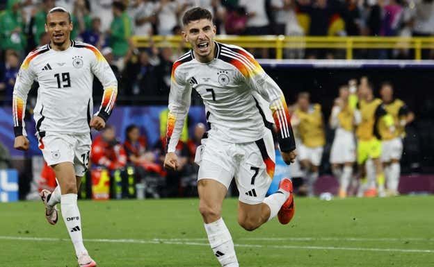 Havertz y Sané serán dos de las amenazas de España. REUTERS