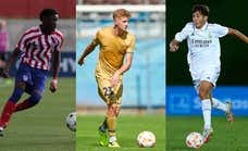 Los tapados de Barcelona, Atlético y Real Madrid en la fase final de la Youth League