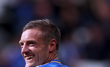 Jamie Vardy ha vuelto a ser protagonista en un partido más. No solo por su gol, sino por una imagen icónica.