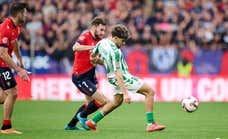 Real Betis 1 - Osasuna 1: resumen, goles y resultado de LALIGA EA Sports